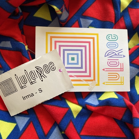 LuLaRoe “IRMA” HIGH-LOW TUNIC OVERSIZED TOP SIZE SMALL 🌟NWT🌟 - Picture 8 of 11